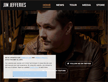 Tablet Screenshot of jimjefferies.com